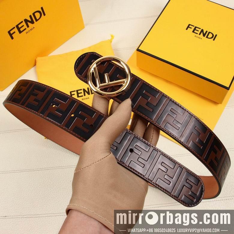 Fendi Belt 38mmX95-125cm 7D82