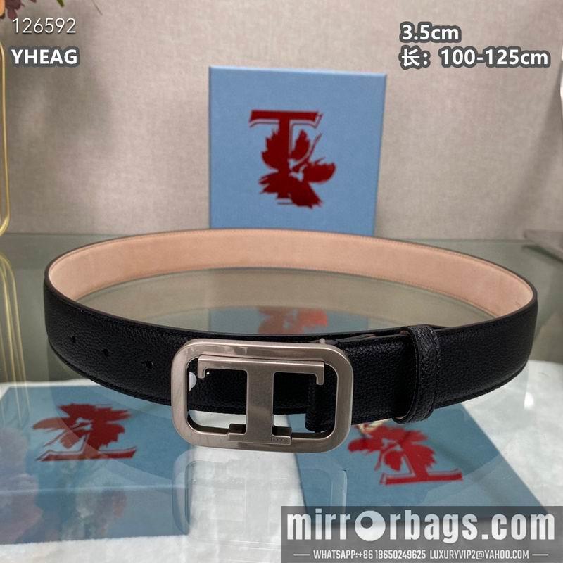 Tod's belt 35mmX100-125cm 8L03