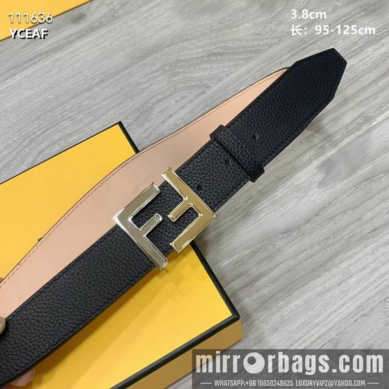Fendi Belt 38mmX95-125cm 8L01