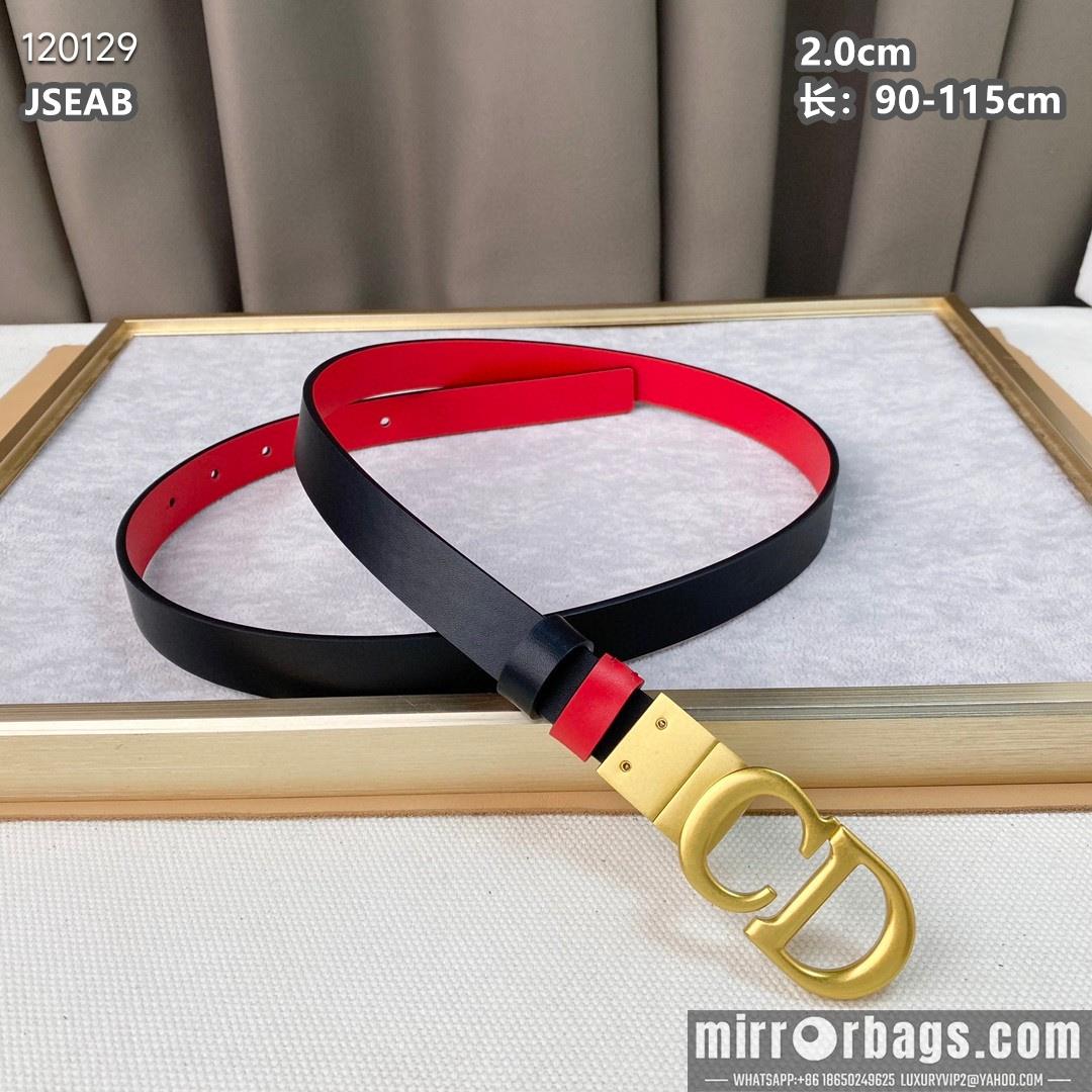 Dior belt 20mmX90-115cm 8L072001