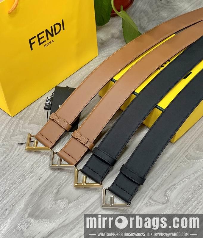 Fendi belt 38mmX95-125cm 7D02