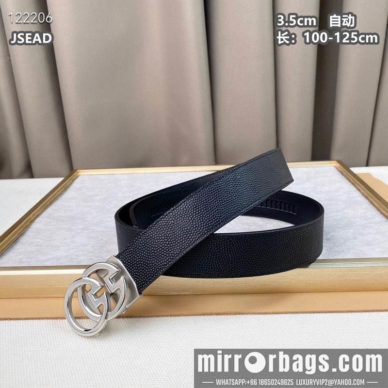 Gucci belt 35mmX100-125cm 8L62