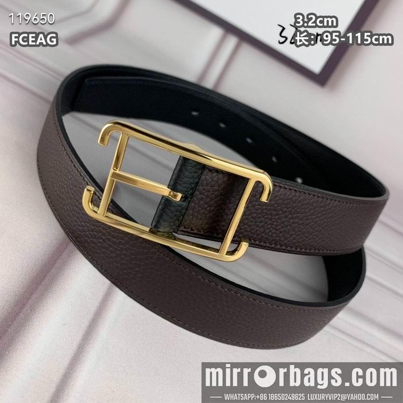 Hermes belt 32mmX95-115cm 8L040801