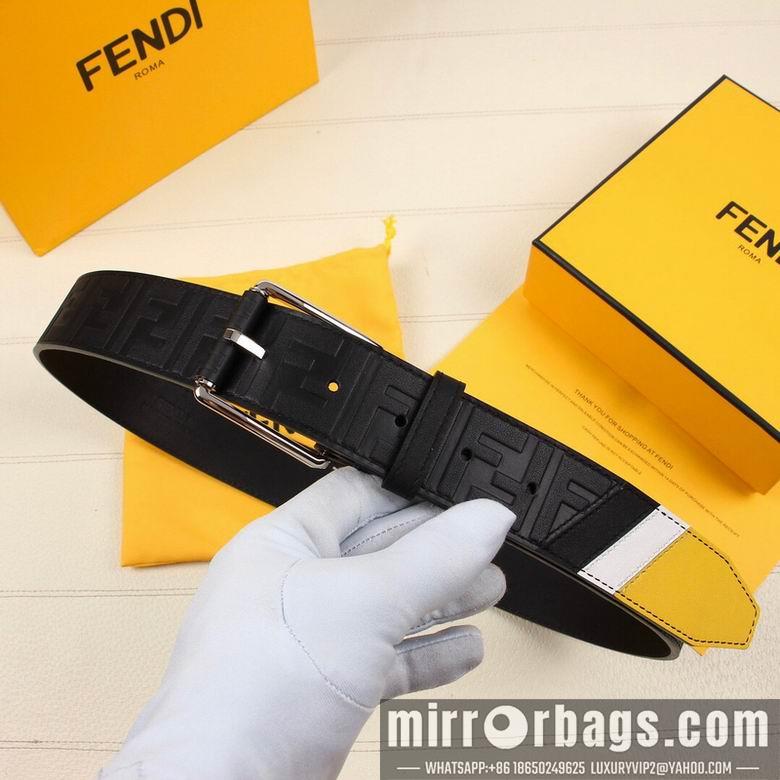 Fendi Belt 38mmX95-125cm 7D70