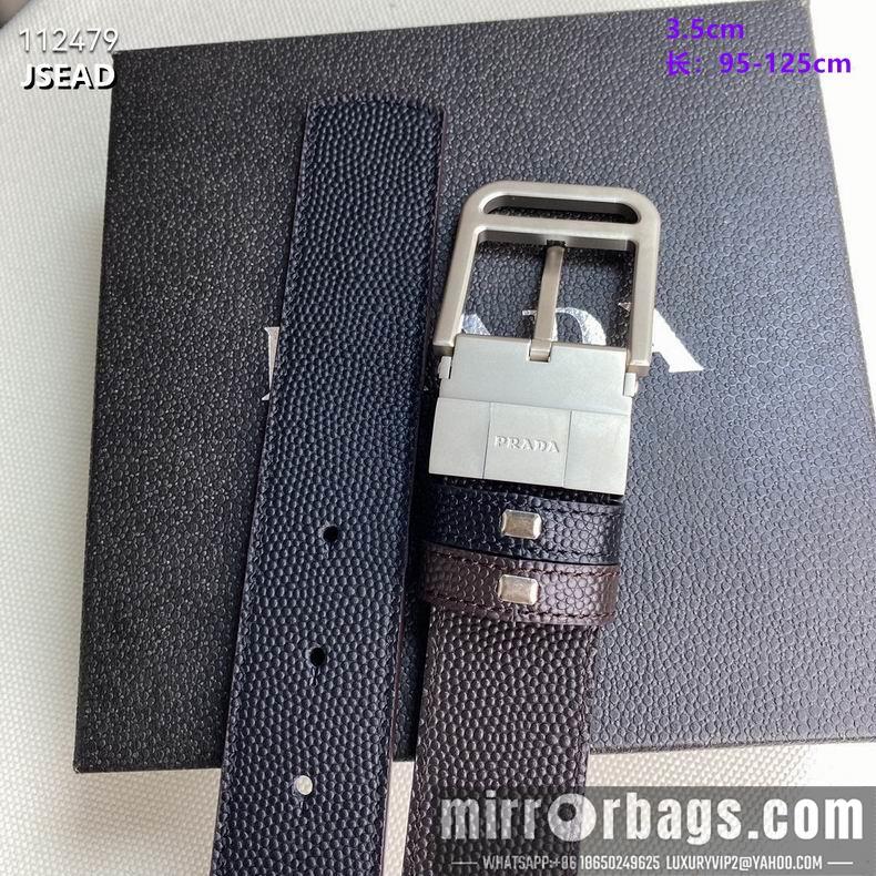 Prada belt 35mmX95-125CM 8L15