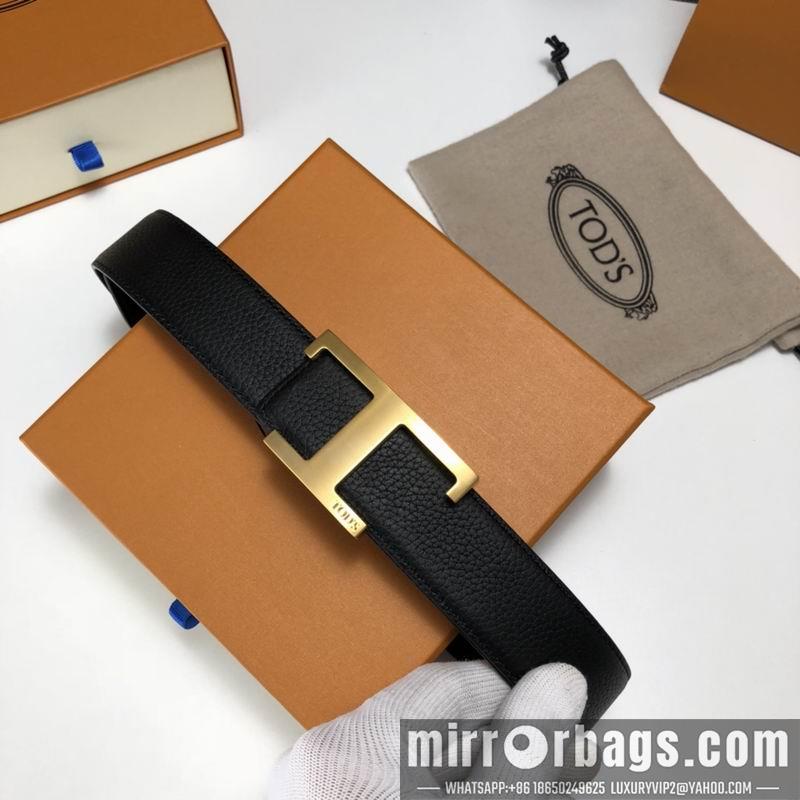 Tod's belt 34mmX95-125cm 7D03