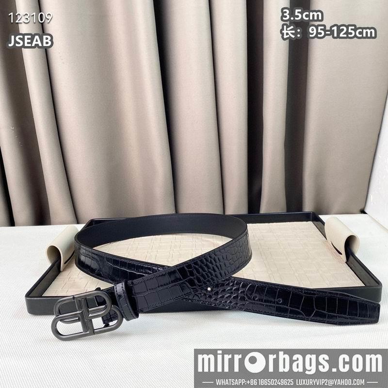 Balenciaga belt 35mmX95-125cm 8L08