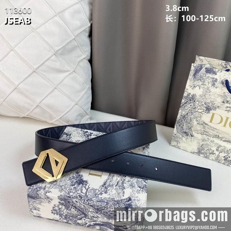 Dior belt 38mmX100-125cm 8L02