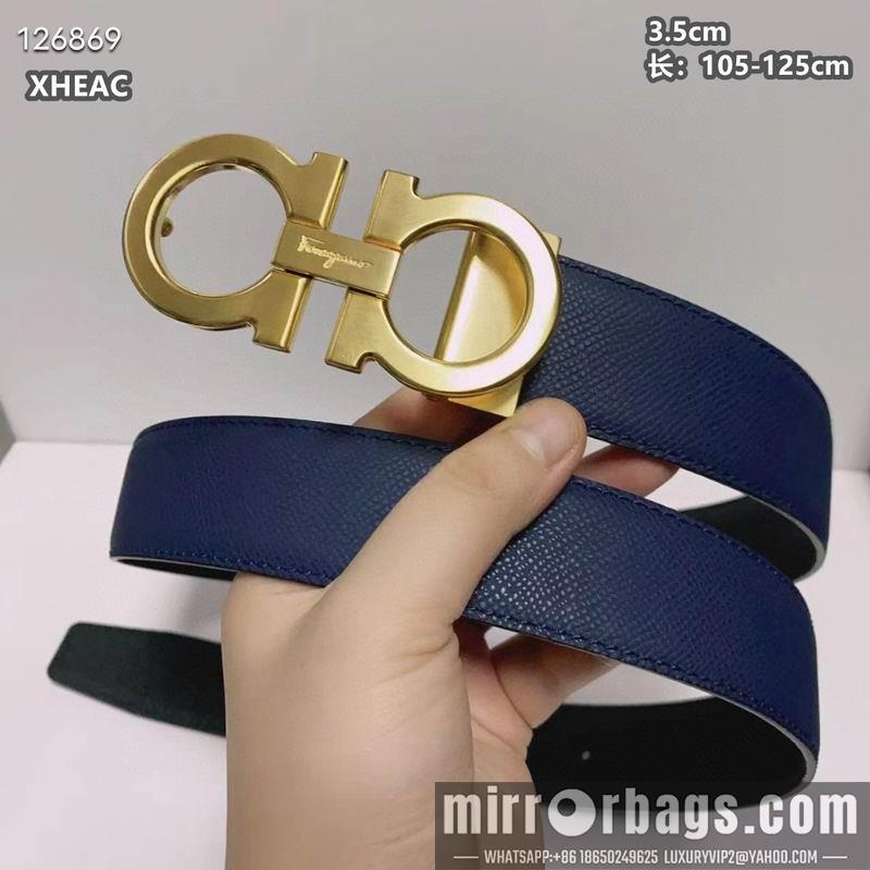 Ferragamo belt 35mmX105-125cm 8L104