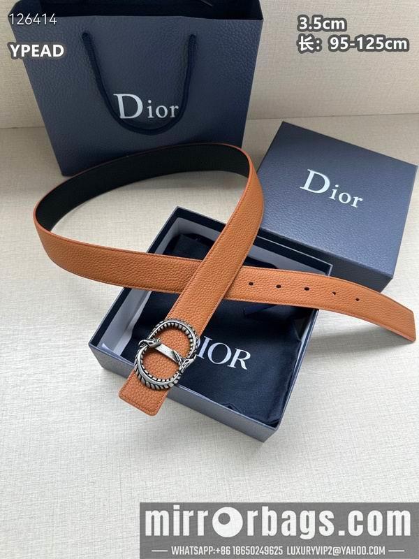 Dior belt 35mmX95-125cm 8L20