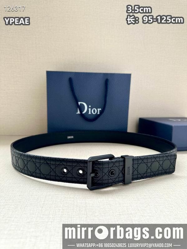 Dior belt 35mmX95-125cm 8L15