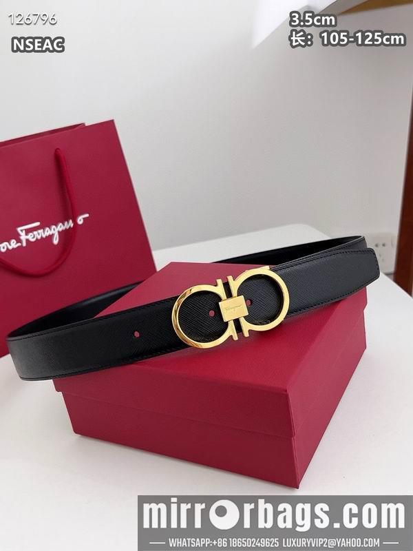 Ferragamo belt 35mmX105-125cm 8L93
