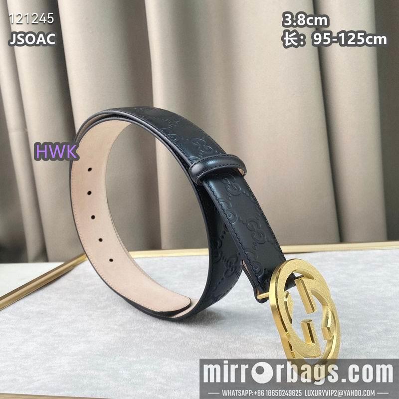 Gucci belt 38mmX95-125cm 8L18