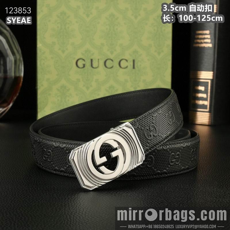Gucci belt 35mmX100-125cm 8L40