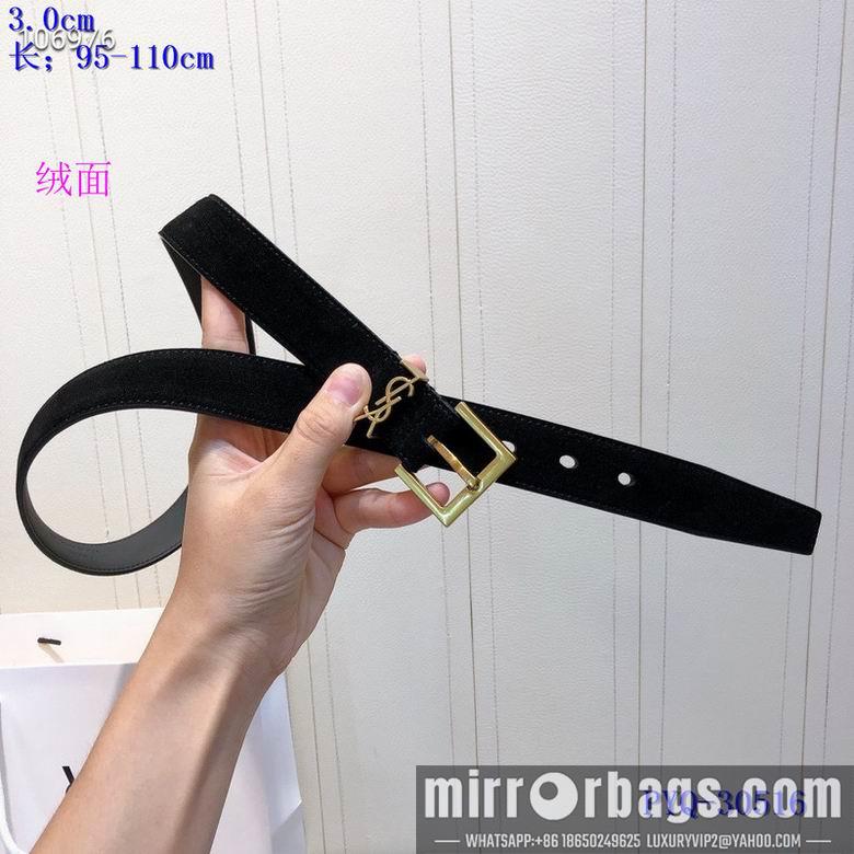 YSL Belt 30mmX95-110cm 8L01