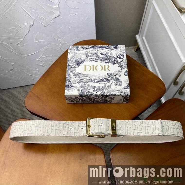 Dior belt 35mmX95-125cm 7D03