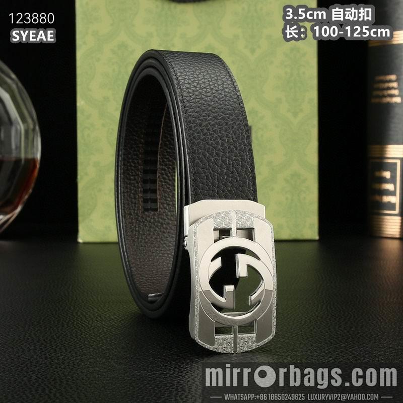 Gucci belt 35mmX100-125cm 8L37
