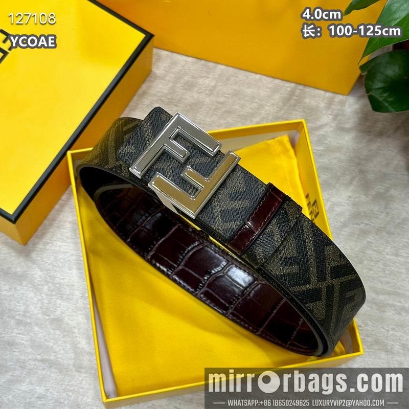 Fendi belt 40mmX100-125cm 8L136