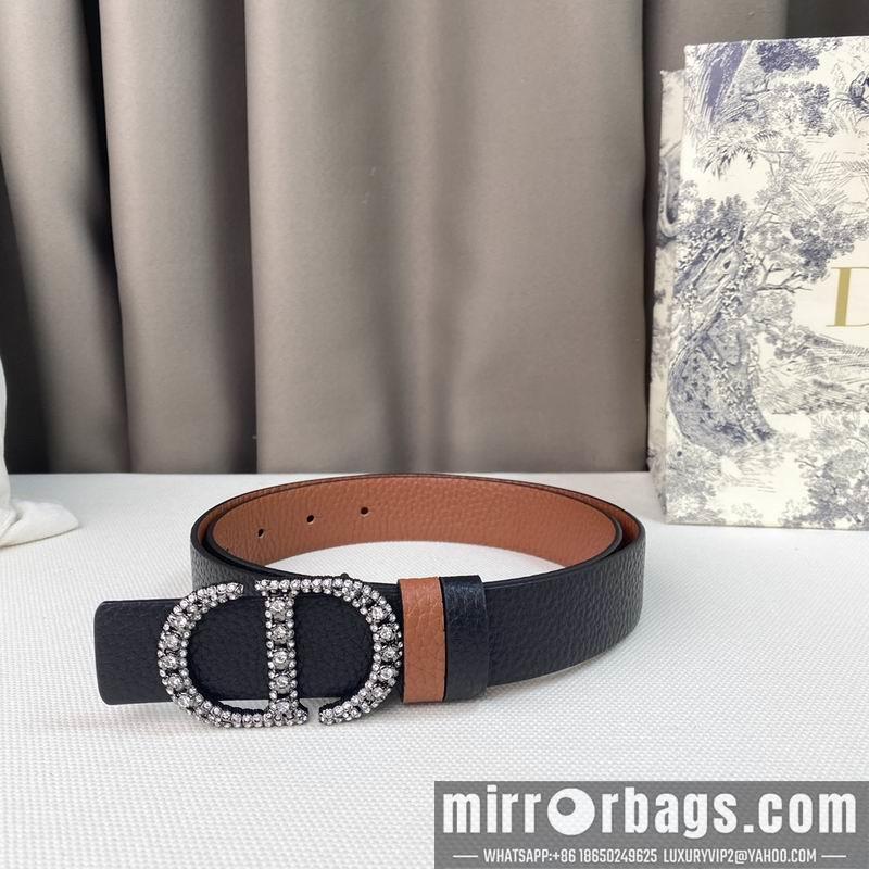 Dior belt 30mmX95-115cm 7D33