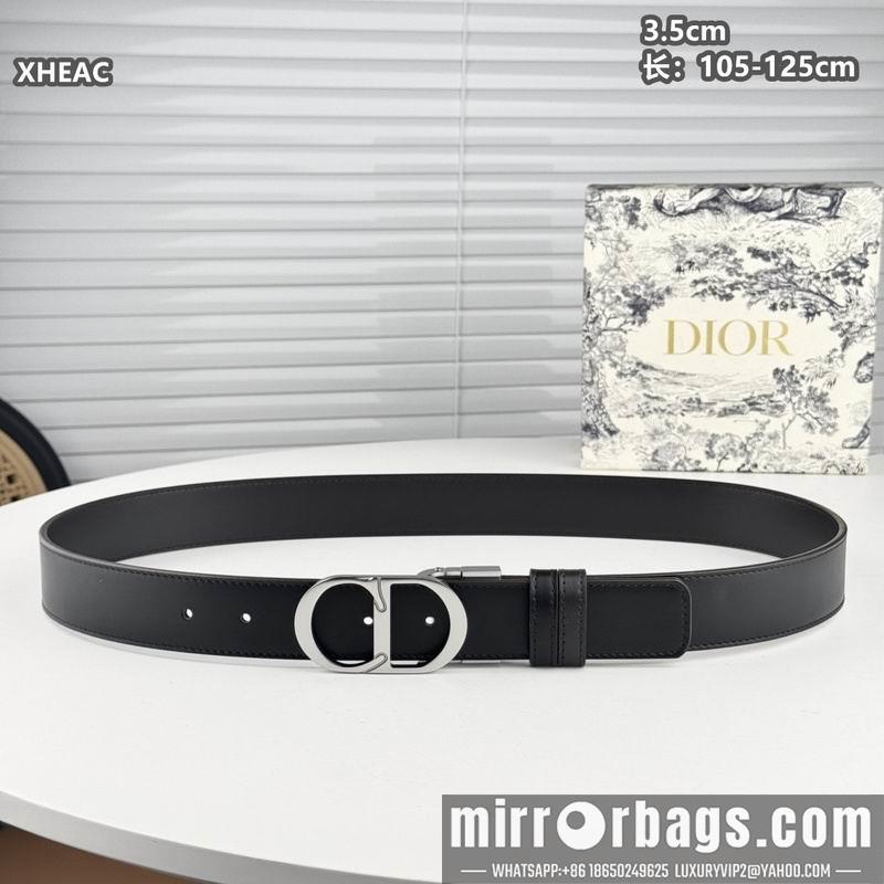 Dior belt 35mmX105-125cm 8L35