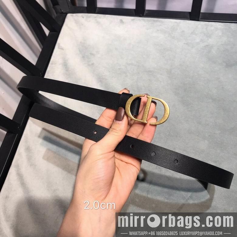 Dior Belt 20mmX95-110cm 7d17
