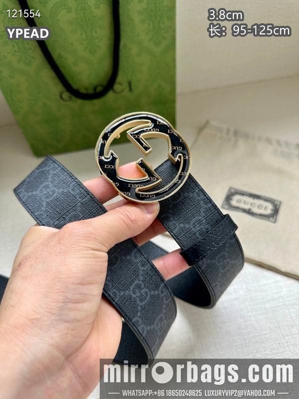 Gucci belt 38mmX95-125cm 8L13