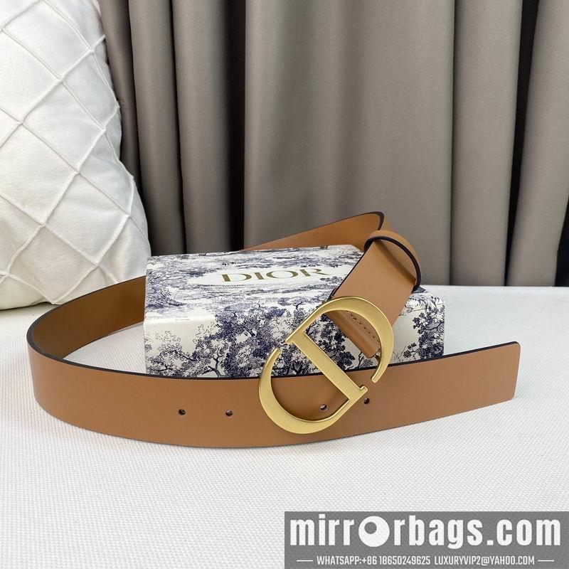 Dior belt 35mmX95-135cm 7D20