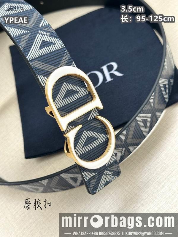 Dior belt 35mmX95-125cm 8L16