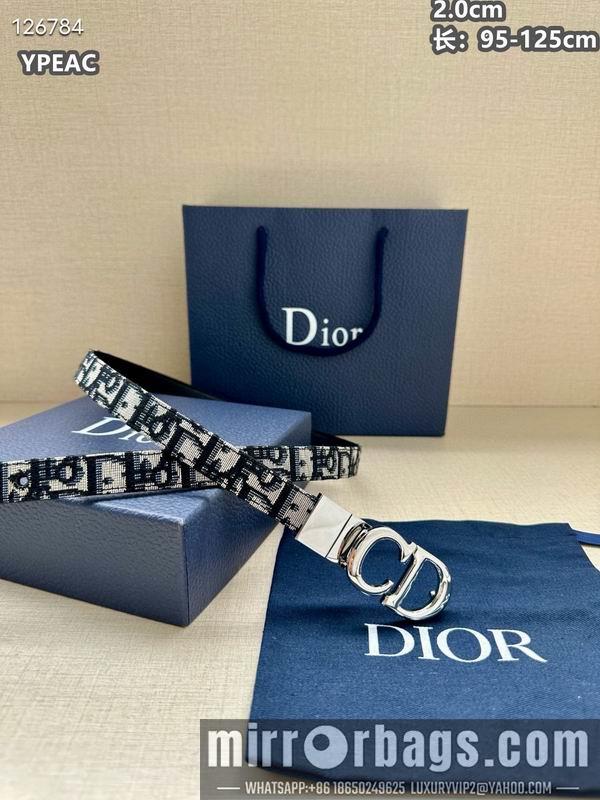 Dior belt 20mmX95-125cm 8L22