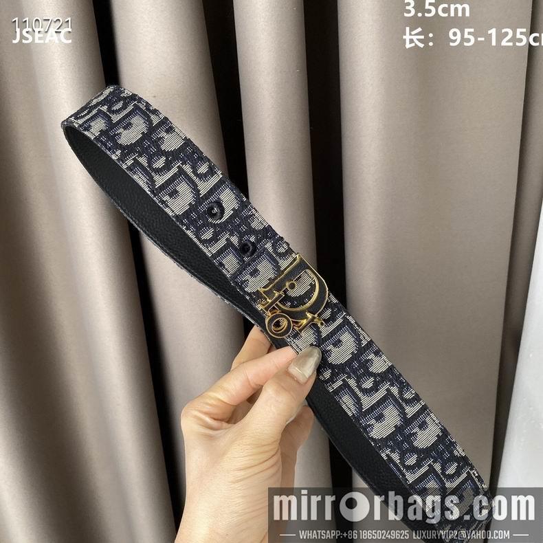 Dior Belt 35mm 95-125cm 8L02