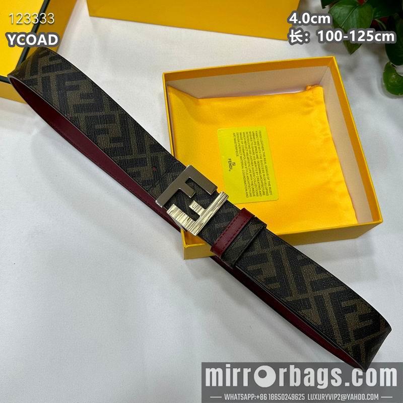 Fendi belt 40mmX100-125cm 8L74