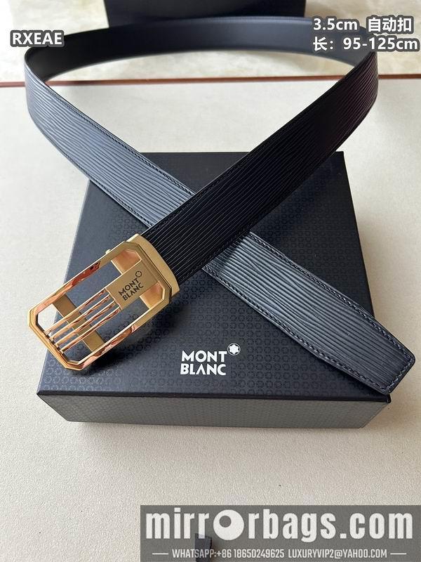 Montlanc belt 35mmX100-125cm 8L77