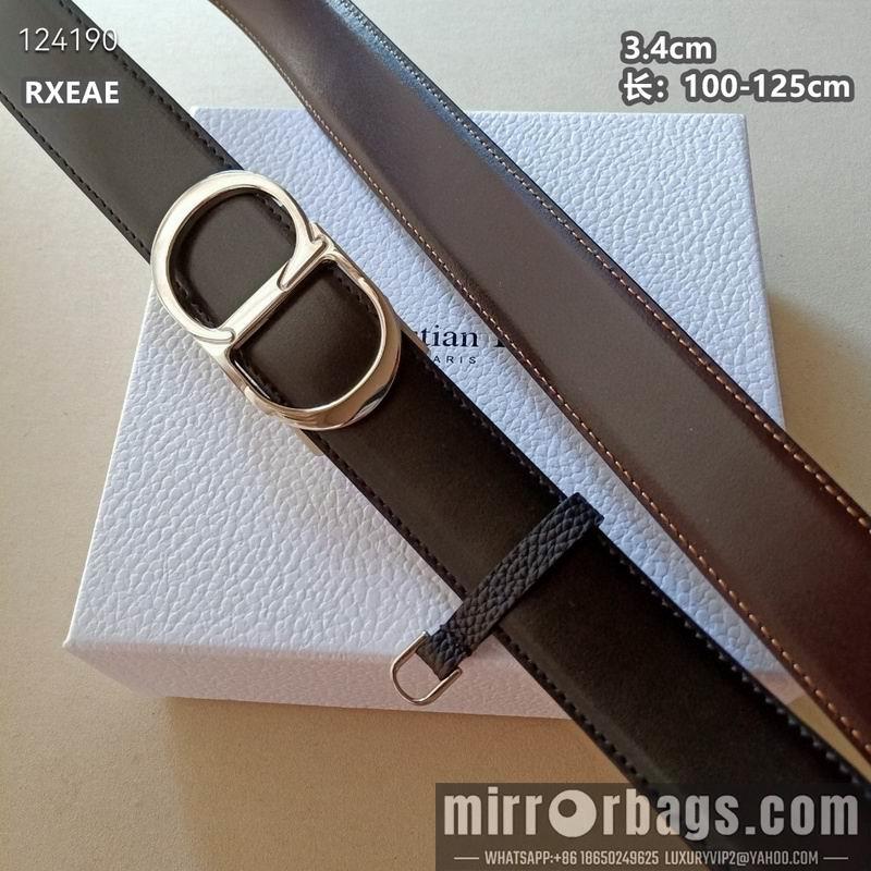 Dior belt 34mmX100-125cm 8L01