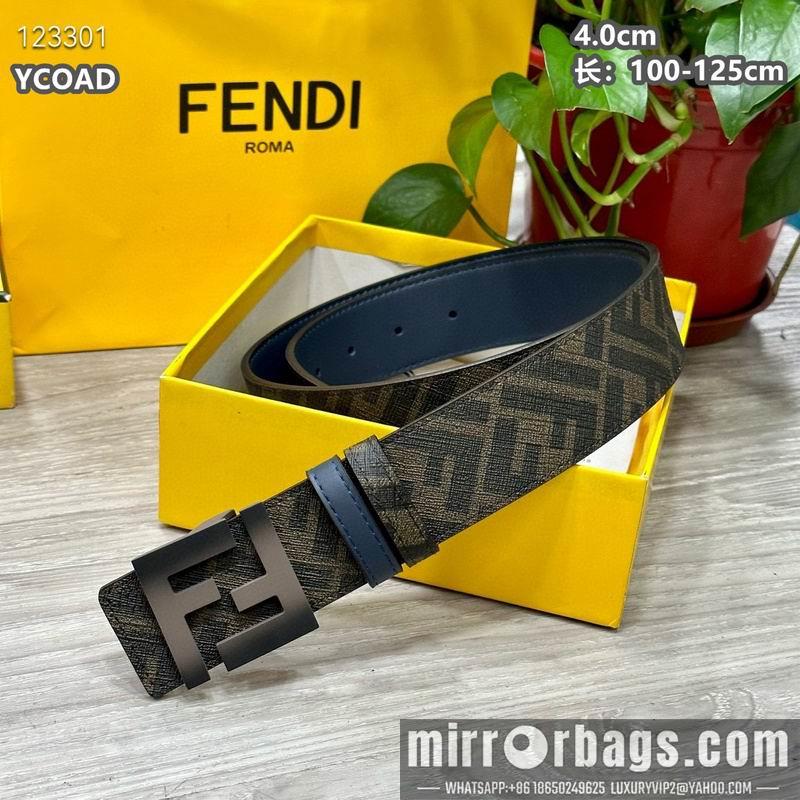Fendi belt 40mmX100-125cm 8L76