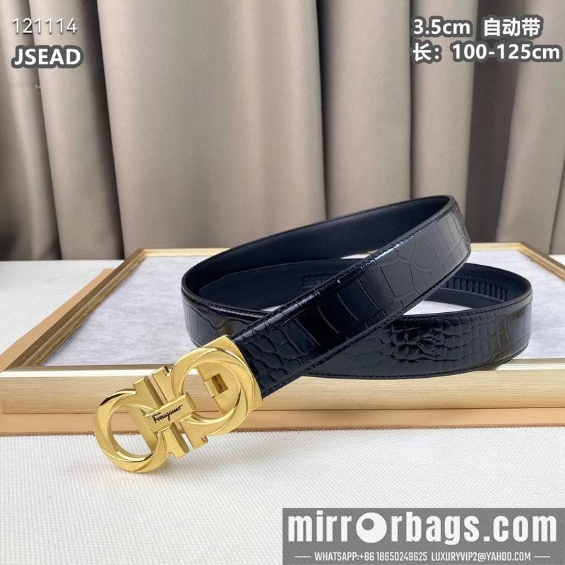 Ferragamo belt 35mmX100-125cm 8L63