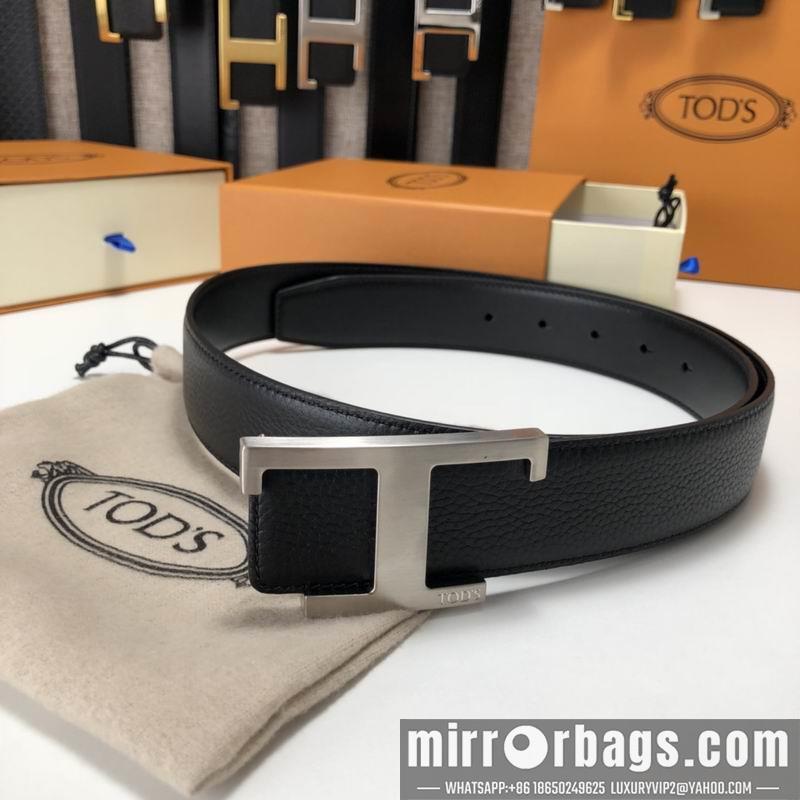Tod's belt 34mmX95-125cm 7D03