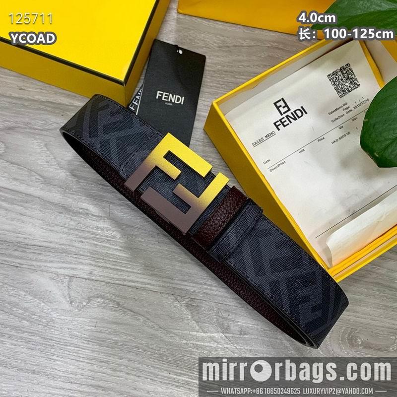 Fendi belt 40mmX100-125cm 8L15