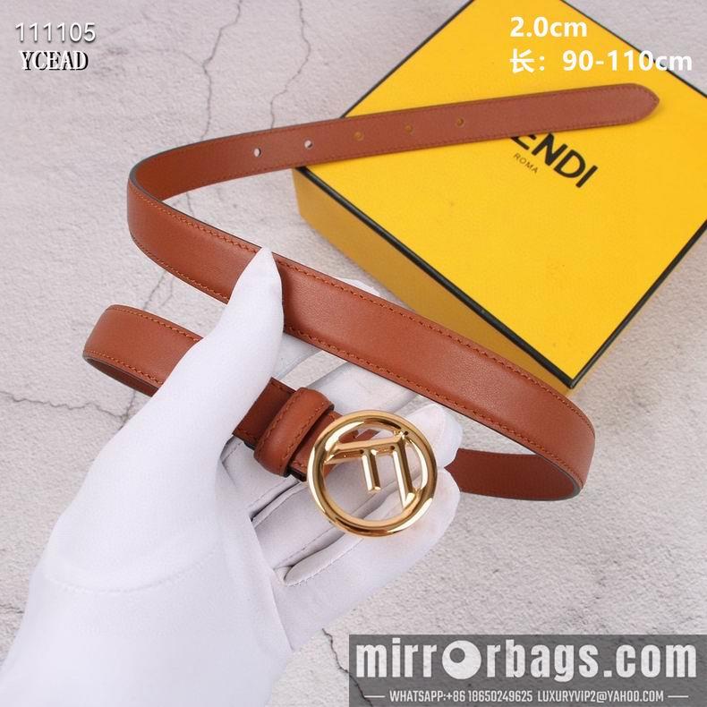 Fendi Belt 20mmX90-110cm 8L02