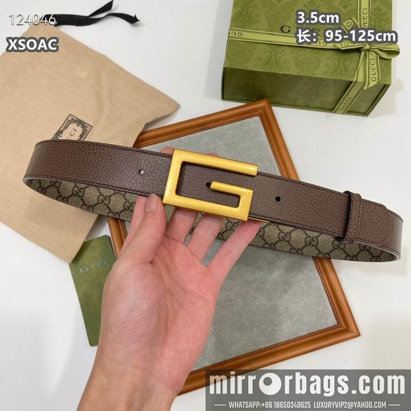 Gucci belt 35mmX95-125cm 8L10