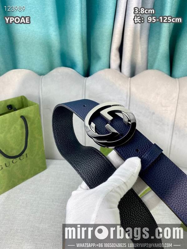 Gucci belt 38mmX95-125cm 8L10
