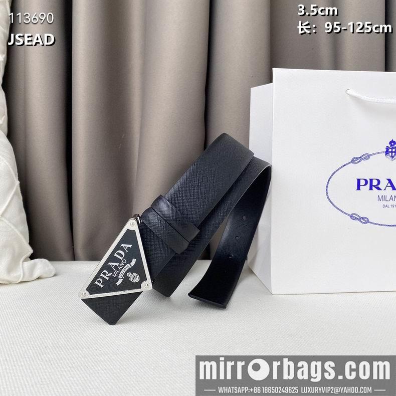 Prada belt 35mmX95-125CM 8L20