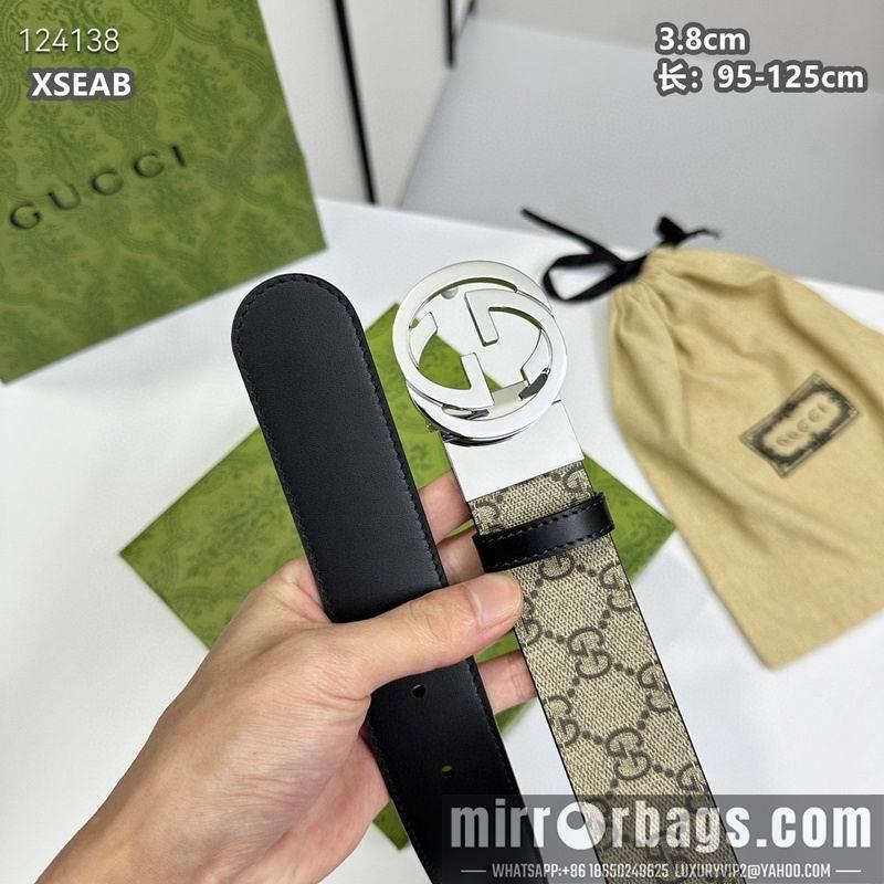 Gucci belt 38mmX95-125cm 8L09
