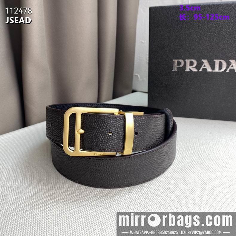Prada belt 35mmX95-125CM 8L15