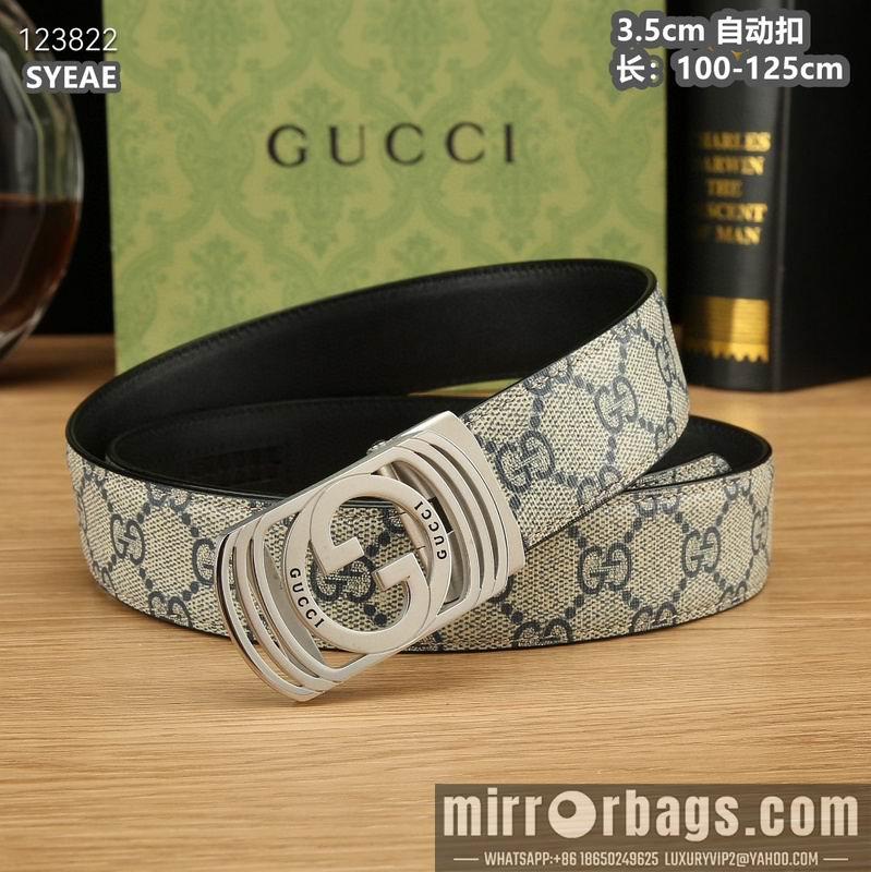 Gucci belt 35mmX100-125cm 8L46