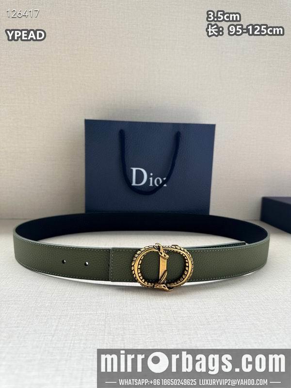 Dior belt 35mmX95-125cm 8L20