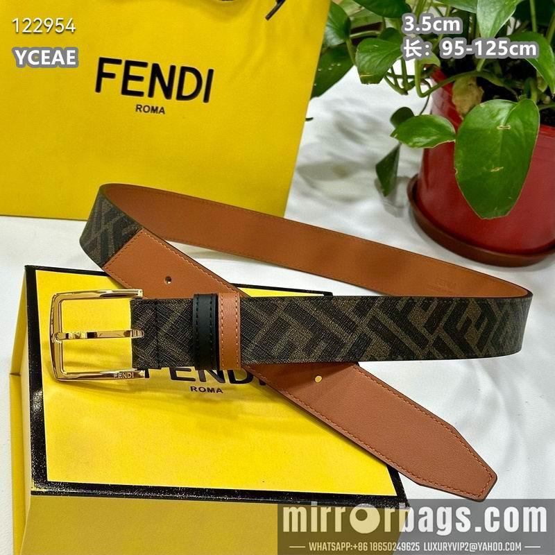 Fendi belt 35mmX95-125cm 8L37