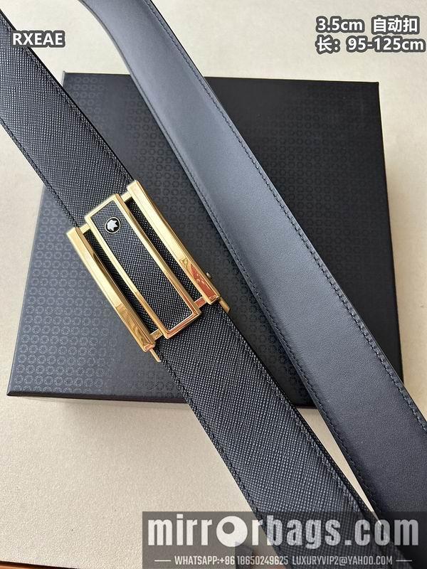 Montlanc belt 35mmX100-125cm 8L79