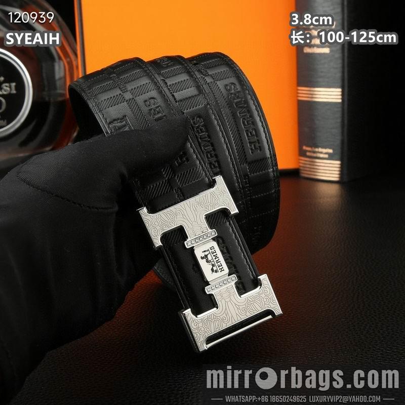 Hermes belt 38mmX100-125cm 8L072005