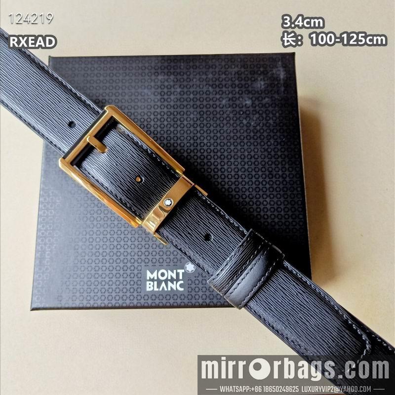 Montblanc belt 34mmX100-125cm 8L05