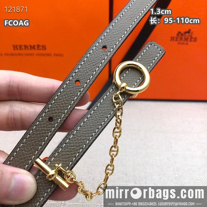 Hermes belt 13mmX95-110cm 8L10